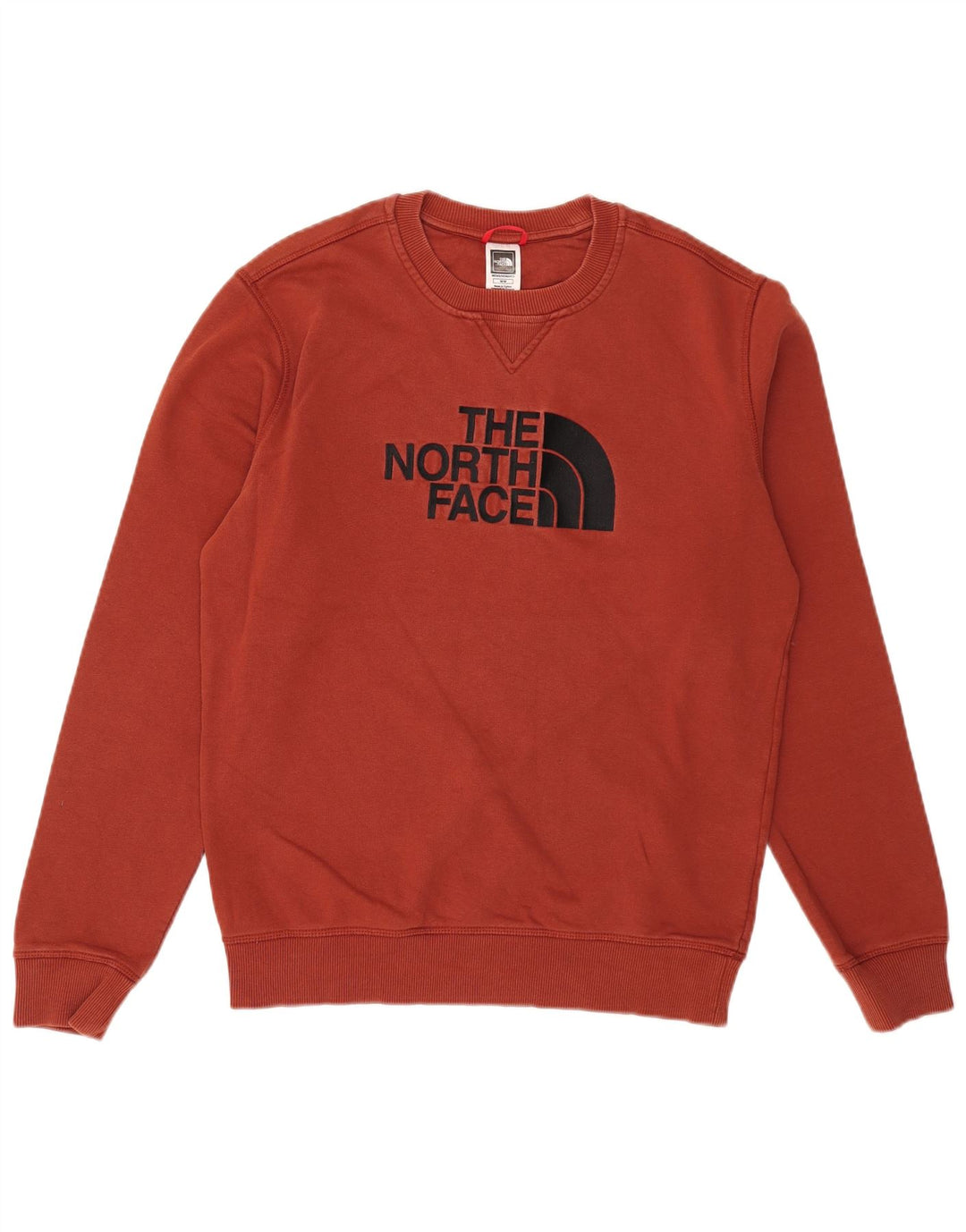 Ανδρικό γραφικό φούτερ North Face, μεσαίο βαμβακερό μπορντό