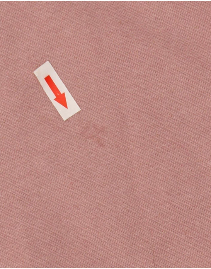 Puma Γυναικείο φούτερ μεγάλου μεγέθους Jumper UK 10 Small Pink Βαμβακερό