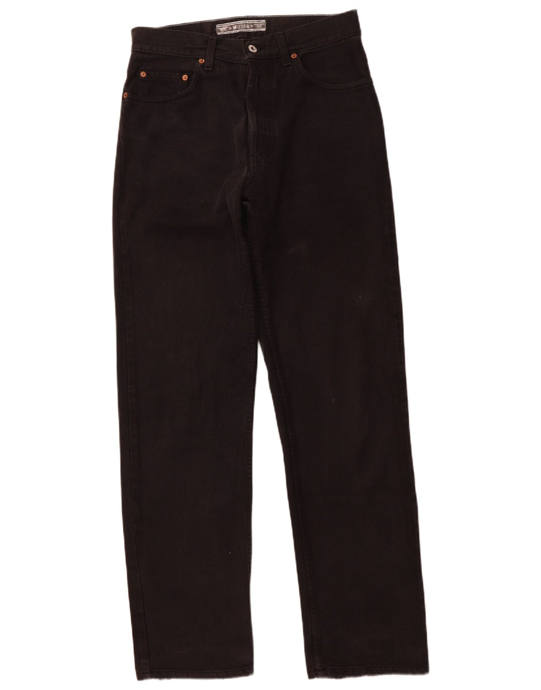 MUSTANG Ανδρικό τζιν Oregon ίσιο W31 L32 Μαύρο βαμβακερό