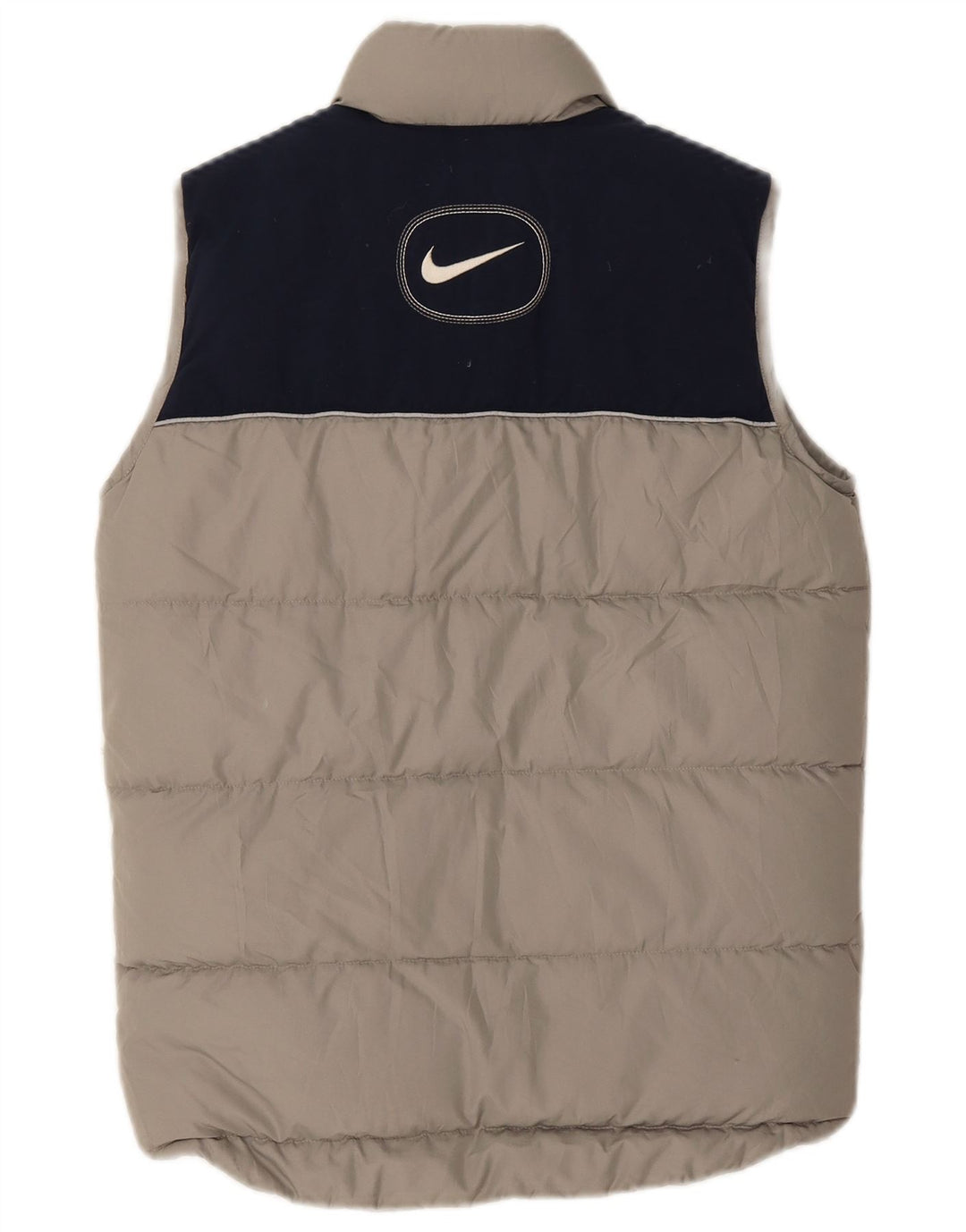 Nike Boys padded Gilet 10-11 Years Medium Grey Colorblock Polyester