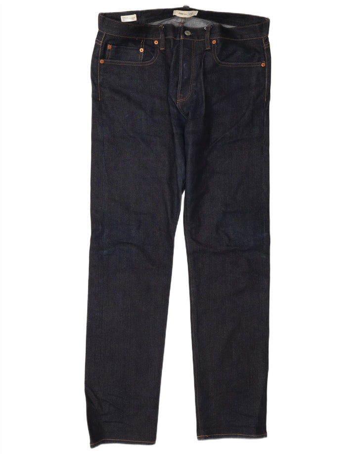 Ανδρικό τζιν Gap Slim W34 L32 Navy Blue Cotton