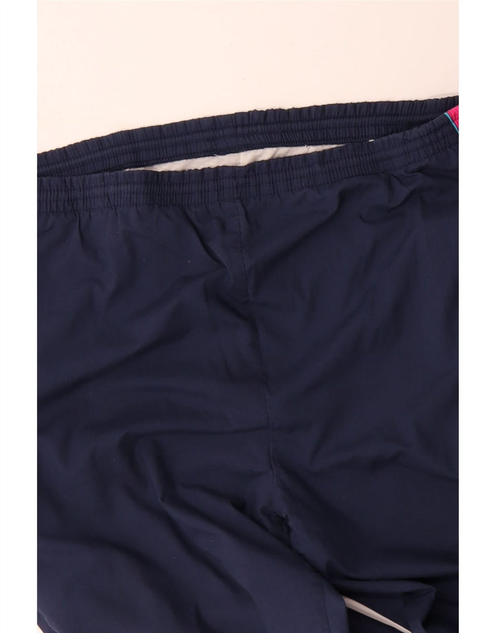 Ανδρική φόρμα VINTAGE Παντελόνι Joggers XL Navy Blue Colorblock