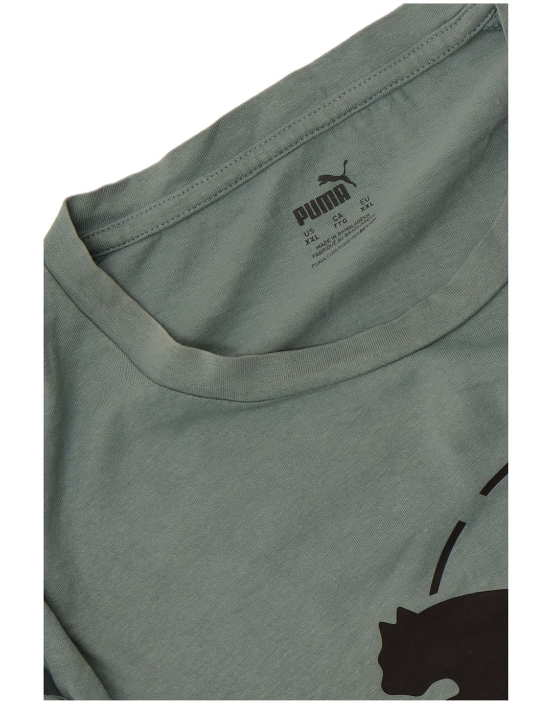 Ανδρικό γραφικό μπλουζάκι Puma Top 2XL Πράσινο