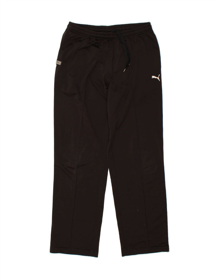 PUMA Womens Tracksuit Trousers Large Black Polyester Vintage Puma and Second-Hand Puma from Messina Hembry 