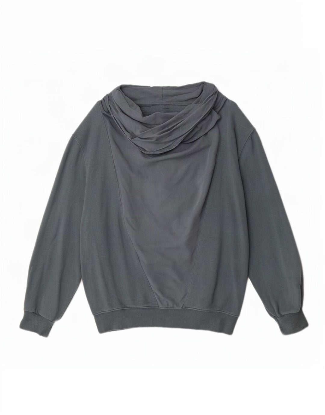 Zara Γυναικείο Φούτερ μεγάλου μεγέθους Jumper UK 14 Μεσαίο γκρι βαμβακερό