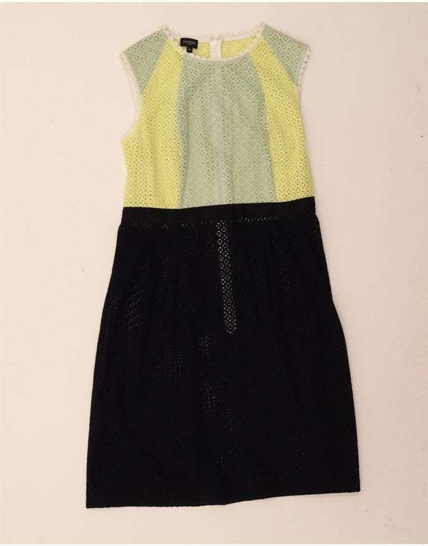 Γυναικείο αμάνικο βασικό φόρεμα Hobbs UK 14 Medium πολύχρωμο Colourblock