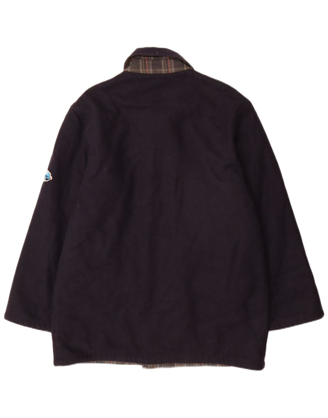 Ανδρικό παλτό North Pole Reversible UK 42 XL Navy Blue Wool