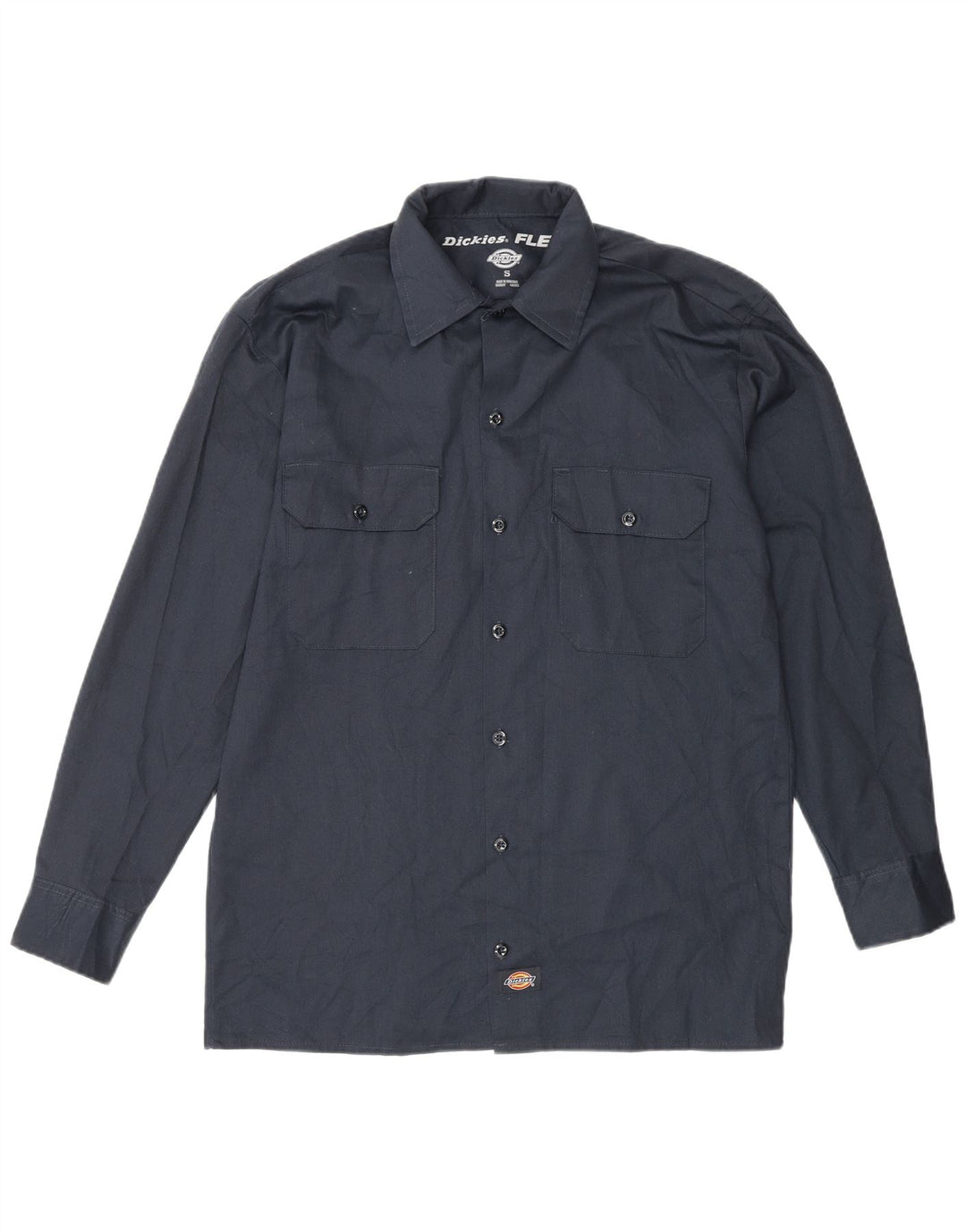 Ανδρικό πουκάμισο Dickies Small Navy Blue Polyester