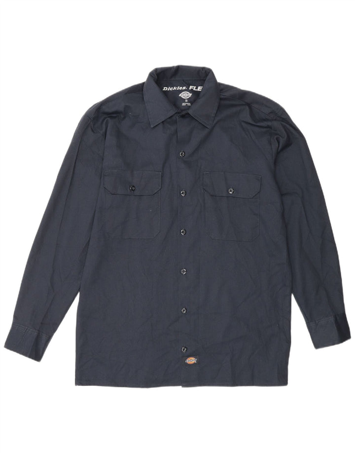 Ανδρικό πουκάμισο Dickies Small Navy Blue Polyester