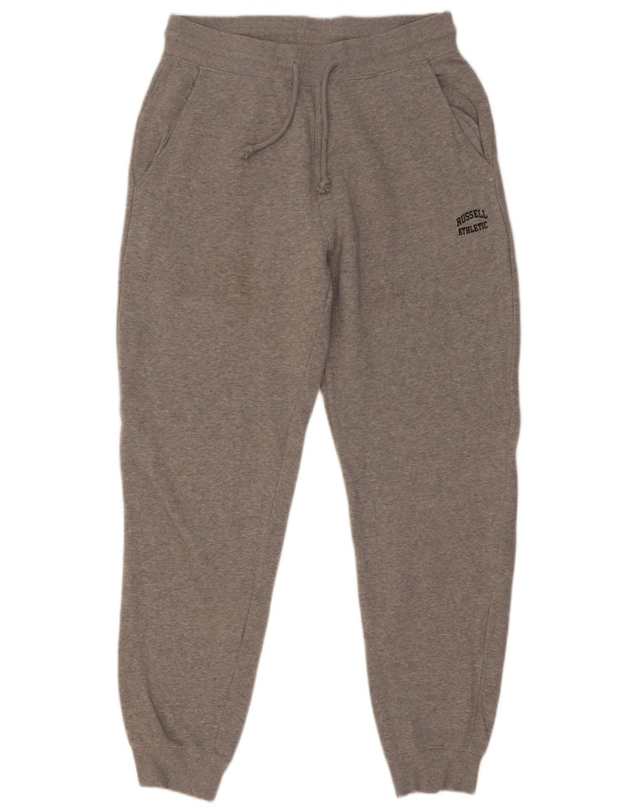 Ανδρική αθλητική φόρμα Russell Παντελόνι Joggers Βαμβακερό μεσαίο γκρι