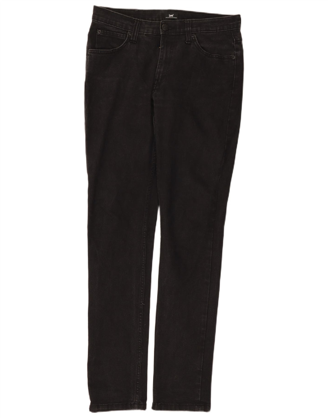 Lee Mens Slim Jeans W32 L33 Μαύρο βαμβακερό