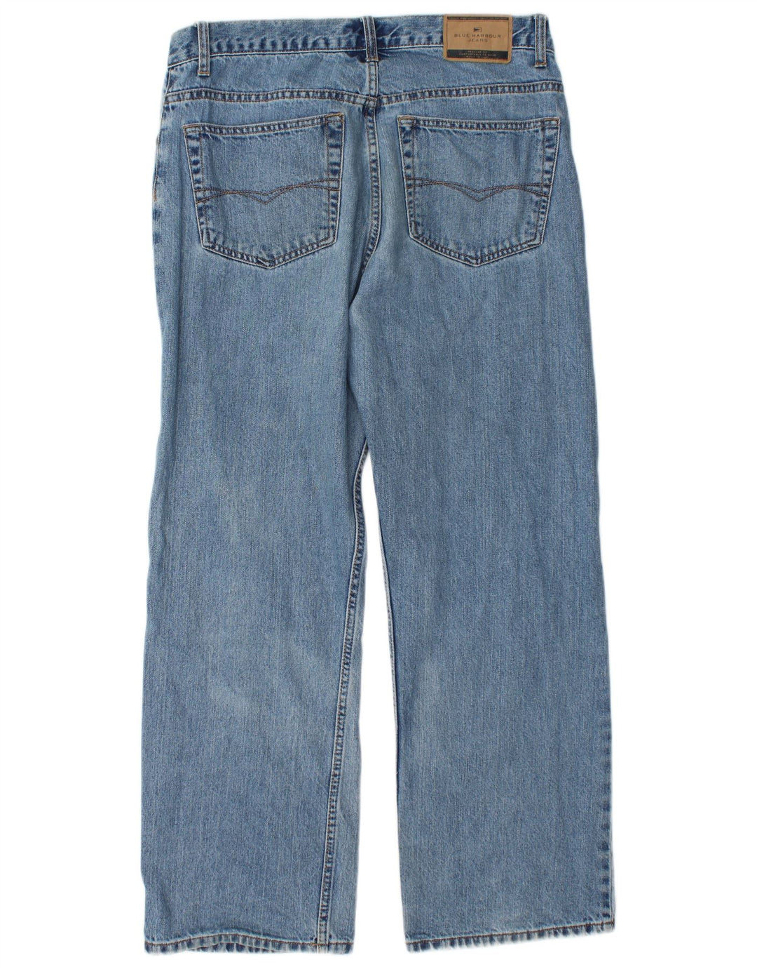 Ανδρικό τζιν Marks & Spencer Blue Harbor Straight W34 L29 Blue Cotton