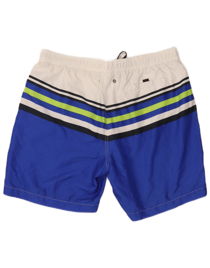 Ανδρικό σορτς κολύμβησης Calvin Klein XL Blue Colourblock Polyester