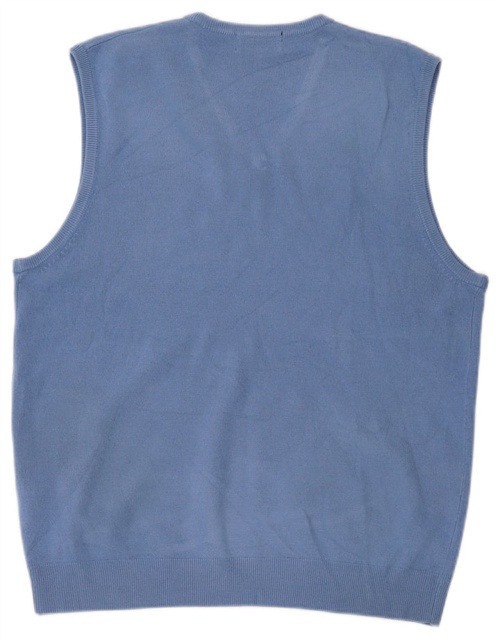 Marks & Spencer Mens Blue Harbour Vest Tank Top Large Acrylic