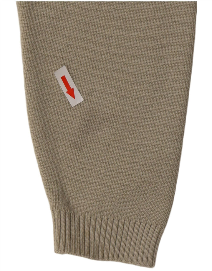 Paul & Shark Mens Yachting Crew Neck Jumper Πουλόβερ Μεσαίο Χακί