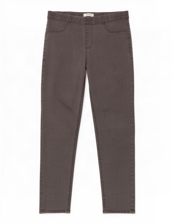 Marks & Spencer Γυναικεία Jegging Τζιν UK 14 Large W32 L27 Γκρι βαμβακερό