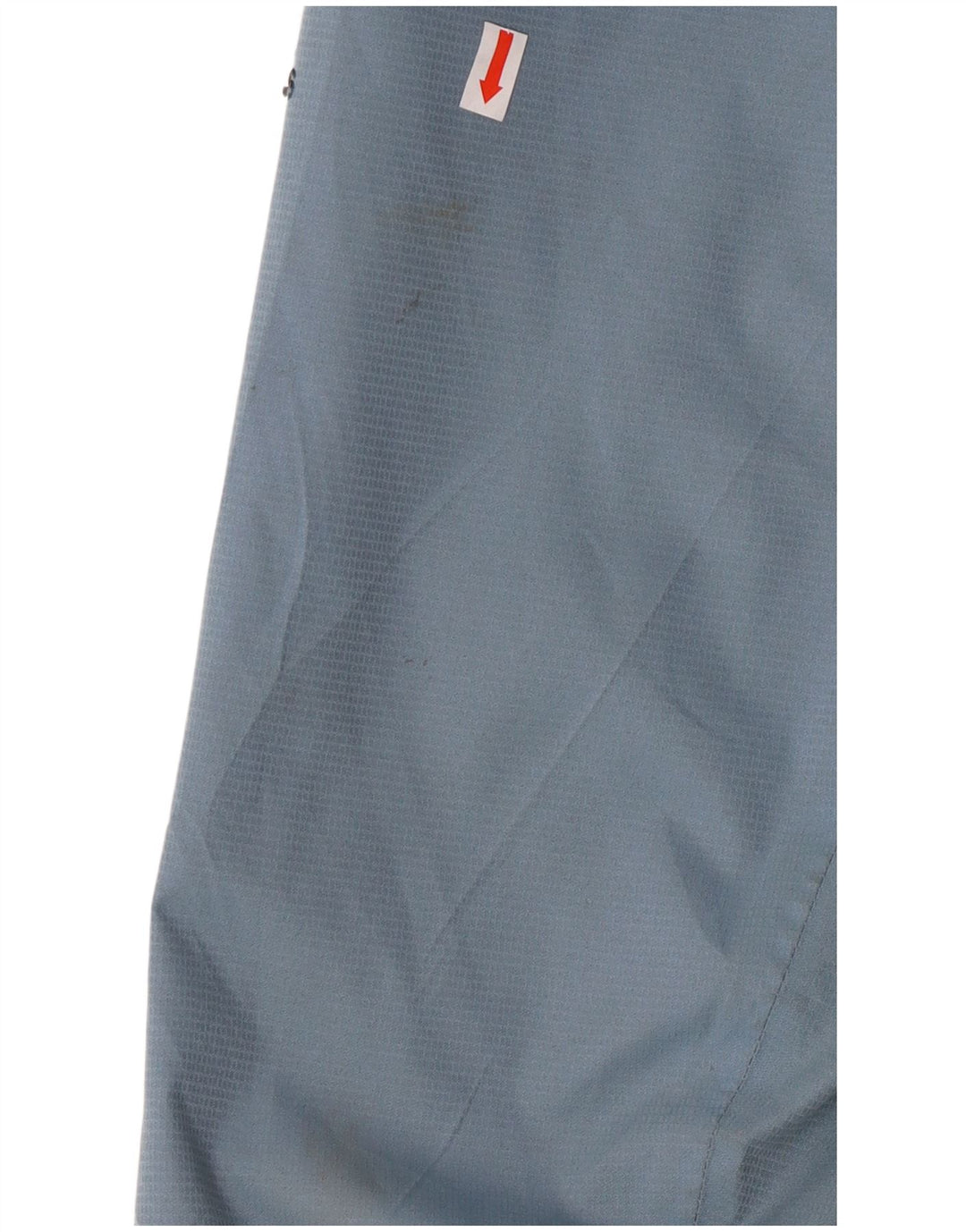 Adidas Γυναικείο μπουφάν βροχής με κουκούλα UK 14 Medium Blue Polyester