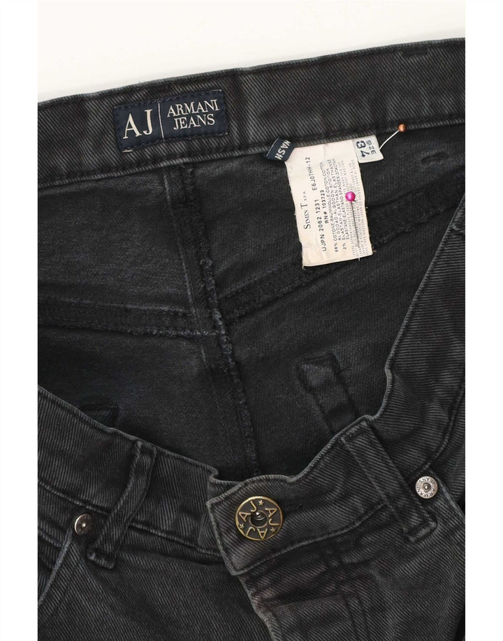 Armani Jeans Ανδρικό ίσιο W34 L32 Μαύρο βαμβακερό