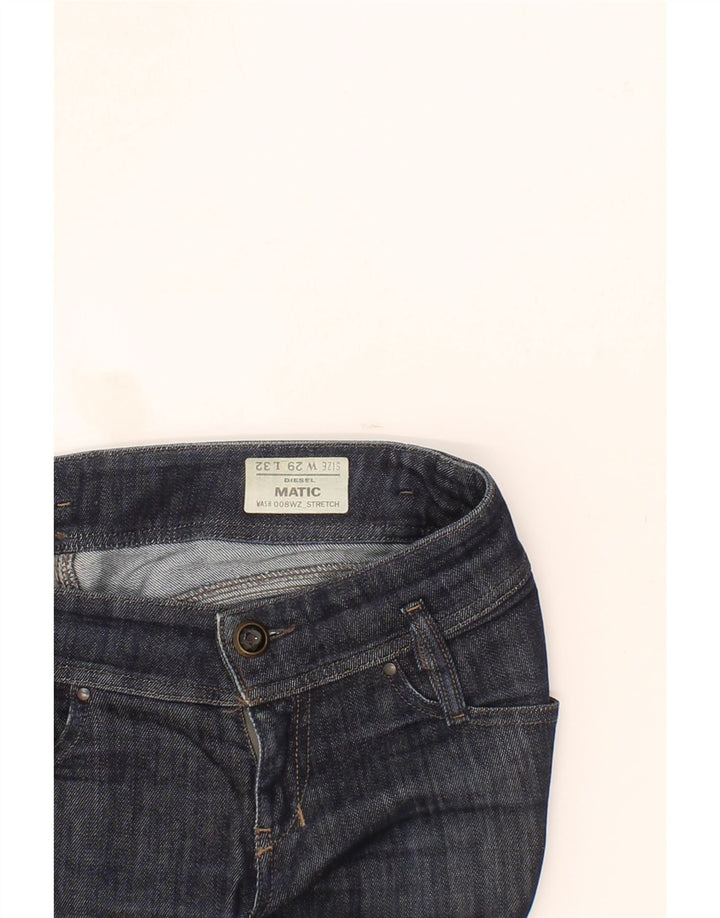DIESEL Womens Matic Slim Jeans W29 L28 Navy Blue Cotton Vintage Diesel and Second-Hand Diesel from Messina Hembry 