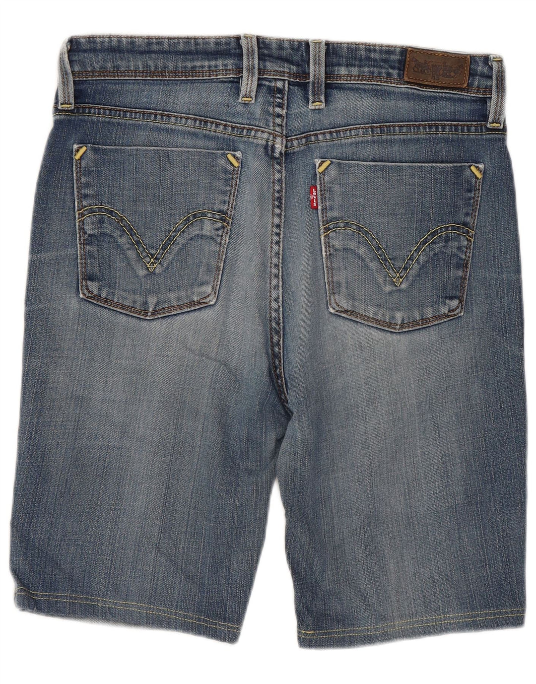 Γυναικείο τζιν σορτς Levi's W32 μεγάλο μπλε βαμβακερό
