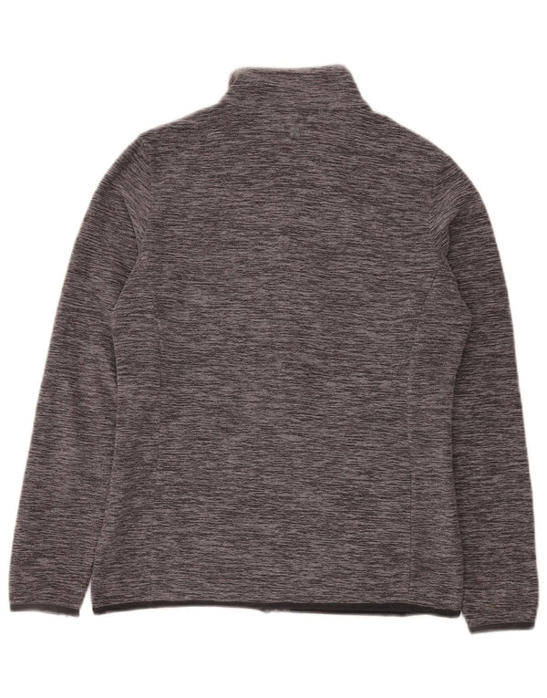 Mountain Warehouse Γυναικείο Oversized Fleece Jacket UK 10 Small Grey Flecked