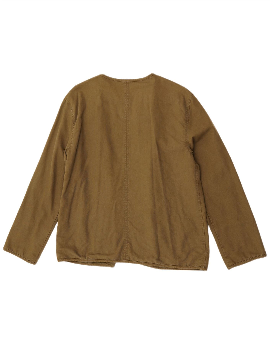Orvis Γυναικείο Open Blazer Jacket US 10/12 Medium Khaki Viscose
