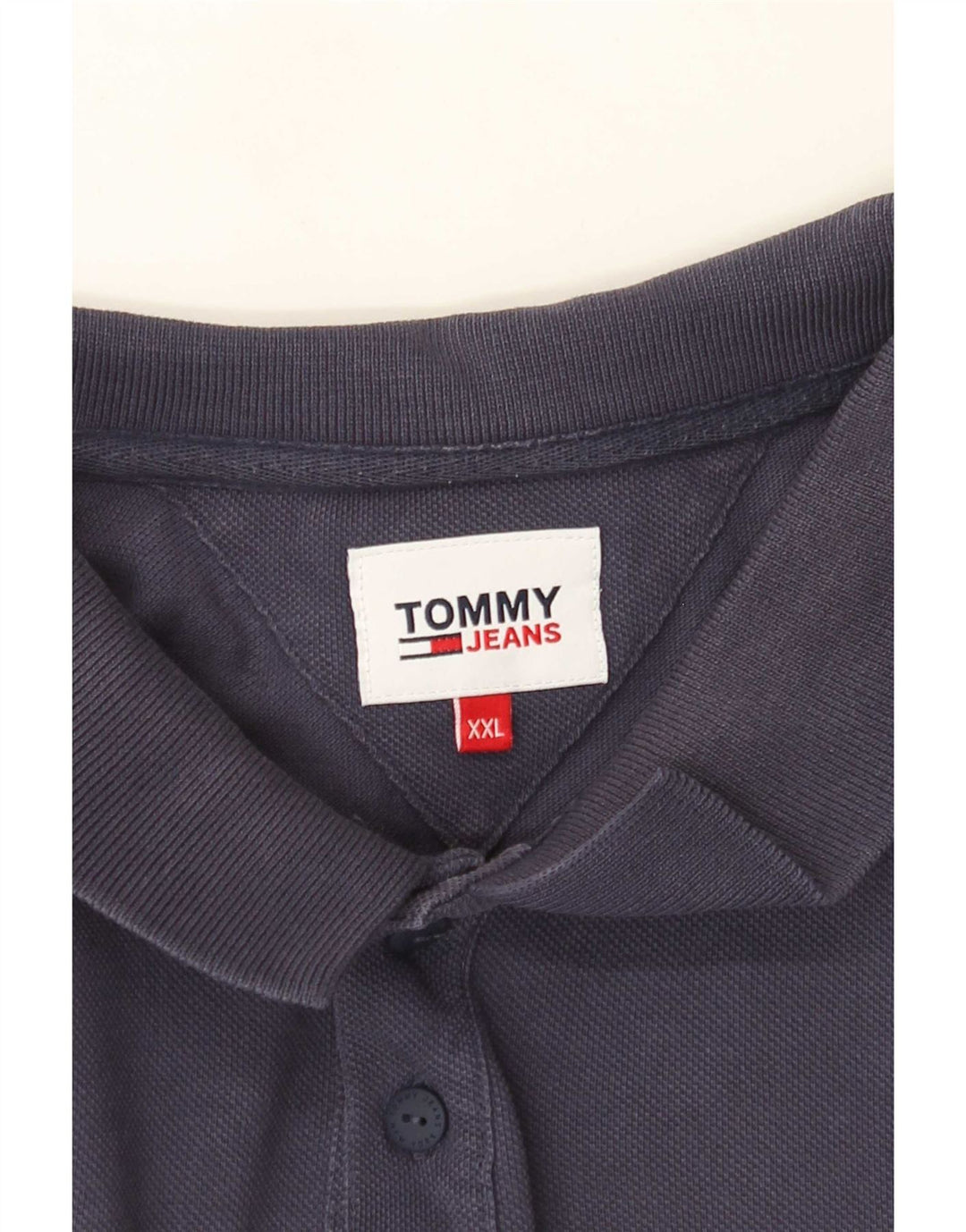 Tommy Hilfiger Ανδρικό πουκάμισο Polo 2XL Navy Blue