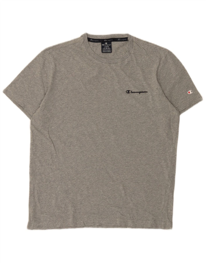 Ανδρικό T-Shirt Champion Top Large Grey Flecked