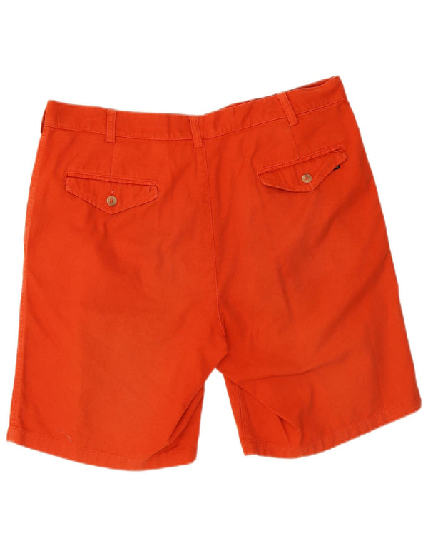 Johnny Lambs Ανδρικό σορτς Chino IT 52 XL W34 Πορτοκαλί βαμβακερό