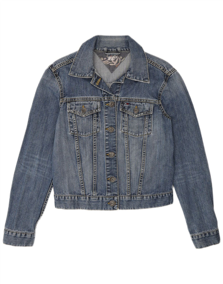 Tommy Hilfiger Γυναικείο Τζιν Μπουφάν UK 12 μεσαίο μπλε βαμβακερό