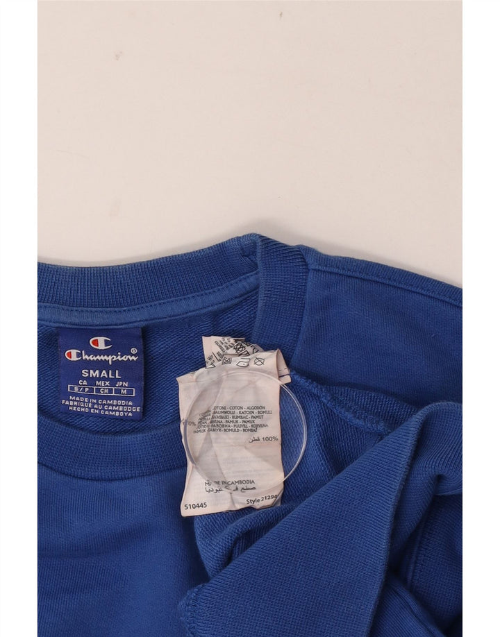 Ανδρικό γραφικό φούτερ Champion Jumper Μικρό Μπλε Βαμβακερό