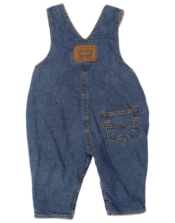 LEVI'S Baby Boys Dungarees Straight Jeans 3-6 μηνών W24 L8 Blue