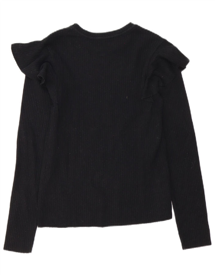 Zara Γυναικεία Μπλούζα Τοπ UK 12 Medium Black