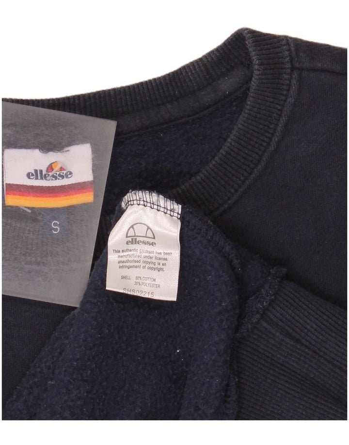 Ανδρικό φούτερ Ellesse Jumper Small Navy Blue βαμβακερό
