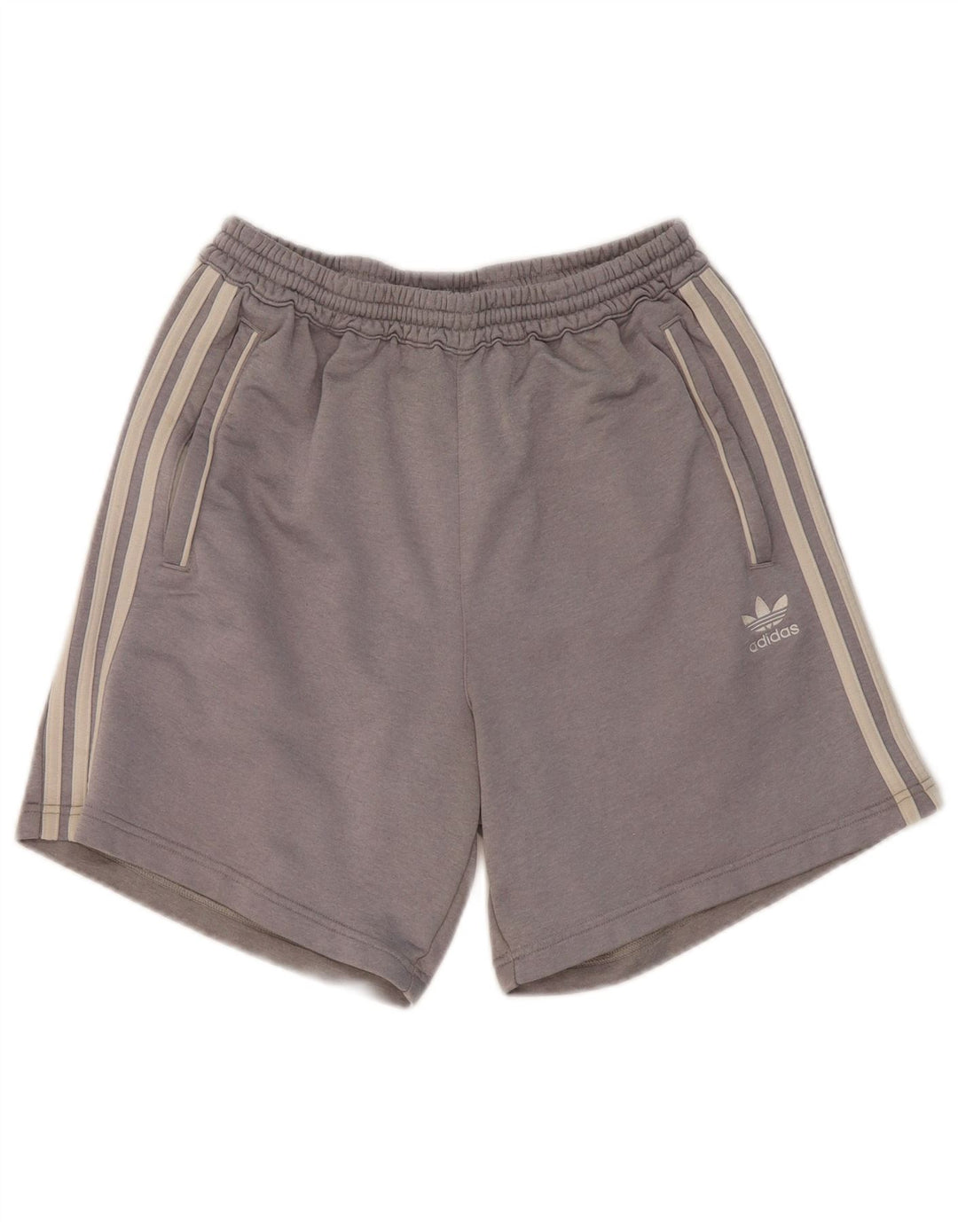 ADIDAS Mens Sport Shorts Large  Grey Polyester