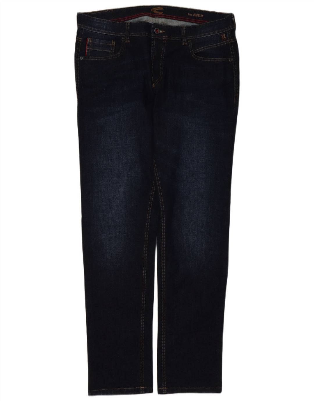 CAMEL ACTIVE Ανδρικά Houston Slim Jeans W36 L34 Navy Blue Cotton