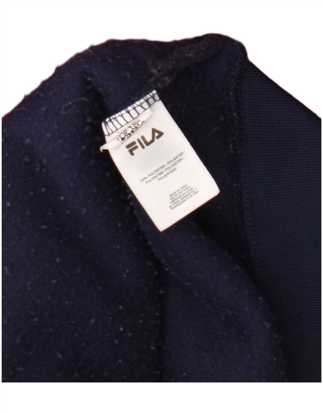 Ανδρικό φλις κουκούλα Fila, μεσαίο πολύχρωμο πολυεστέρας