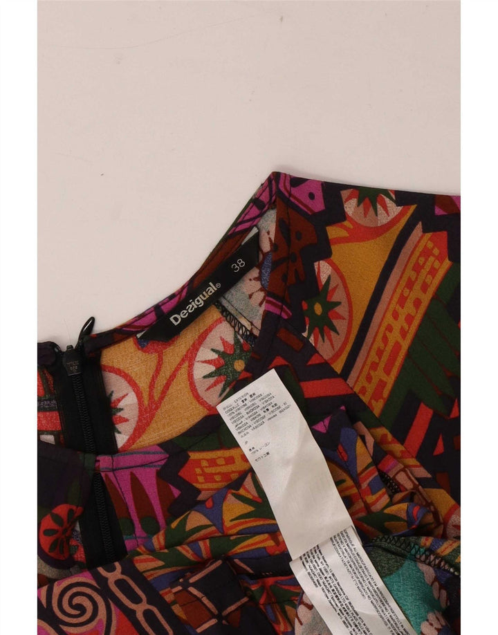 Desigual Γυναικείο φόρεμα με μανίκια 3/4 Basic EU 38 Medium πολύχρωμο Bohemian