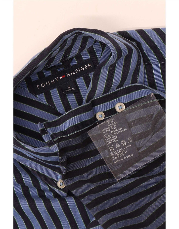 Ανδρικό πουκάμισο Tommy Hilfiger με μεσαίο μπλε ριγέ