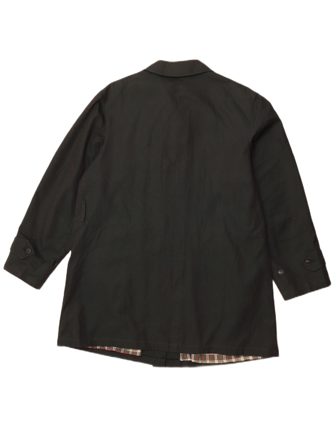 SALCO Womens Overcoat UK 14 Medium Black Terital