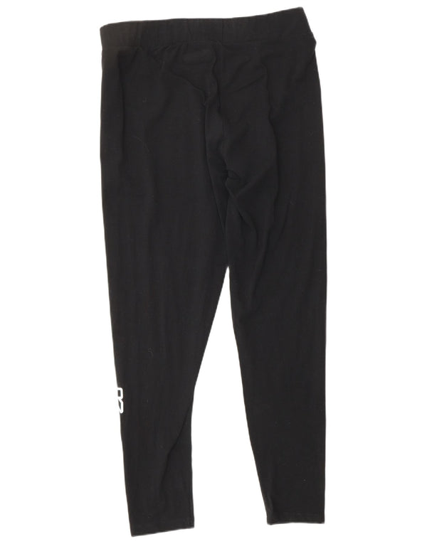 KAPPA Γυναικείο Γραφικό Κολάν UK 18 XL Μαύρο βαμβακερό