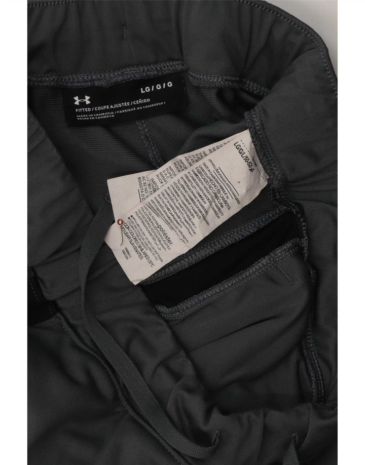 Under Armor Ανδρική αθλητική φόρμα Παντελόνι Large Grey Colourblock Polyester