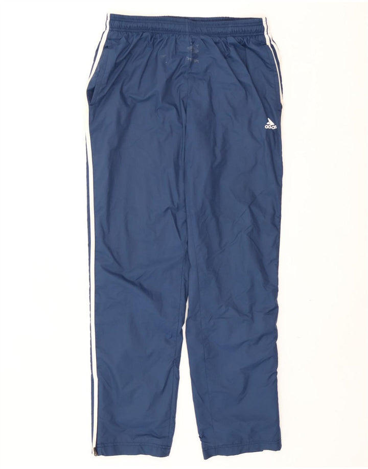 Ανδρική αθλητική φόρμα Adidas Παντελόνι μεγάλο Navy Blue Nylon