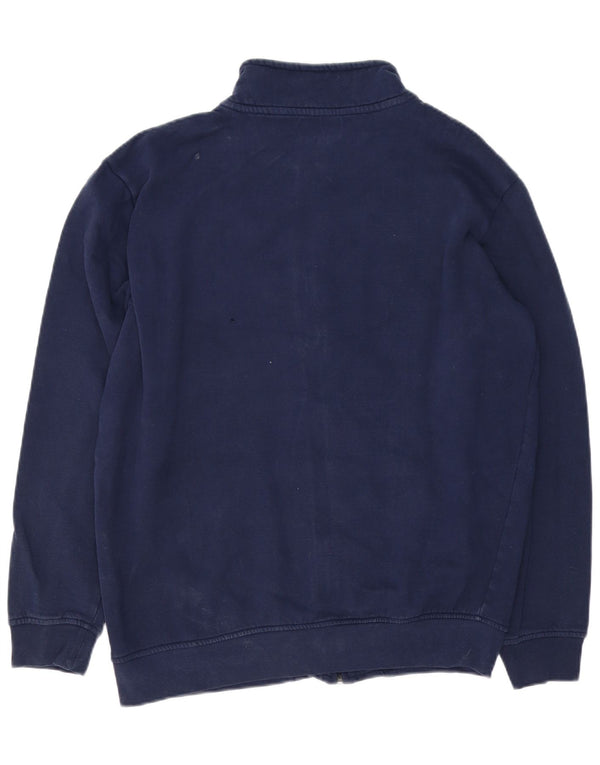 Ανδρική φόρμα Kappa Top Jacket Μεγάλο Navy Blue από βαμβάκι
