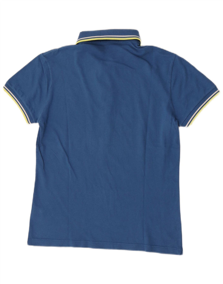 Fred Perry Ανδρικό πουκάμισο Polo Light and Stretch Βαμβακερό μεσαίο μπλε ριγέ