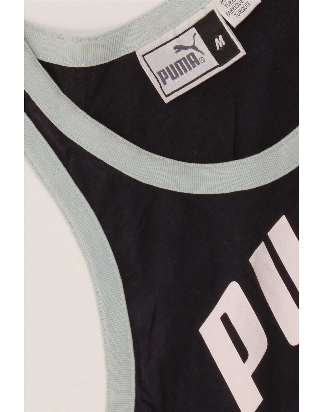 Γυναικείο γραφικό γιλέκο Puma Top UK 12 Medium Navy Blue