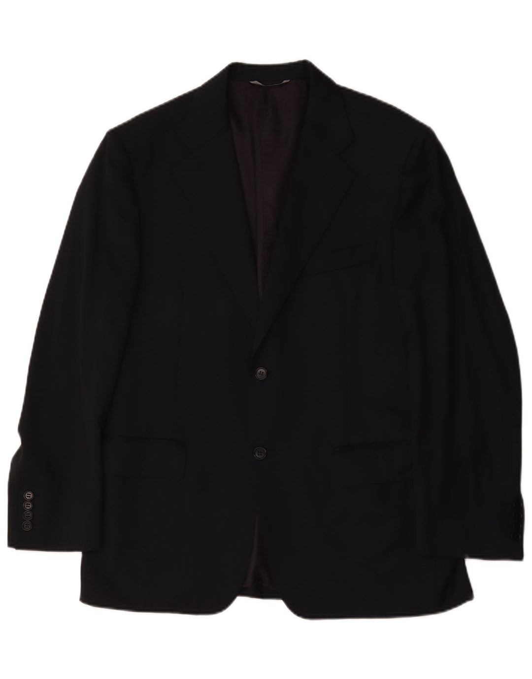 Canali Ανδρικό τζάκετ Blazer 2 κουμπιών IT 50 Large Navy Blue Wool