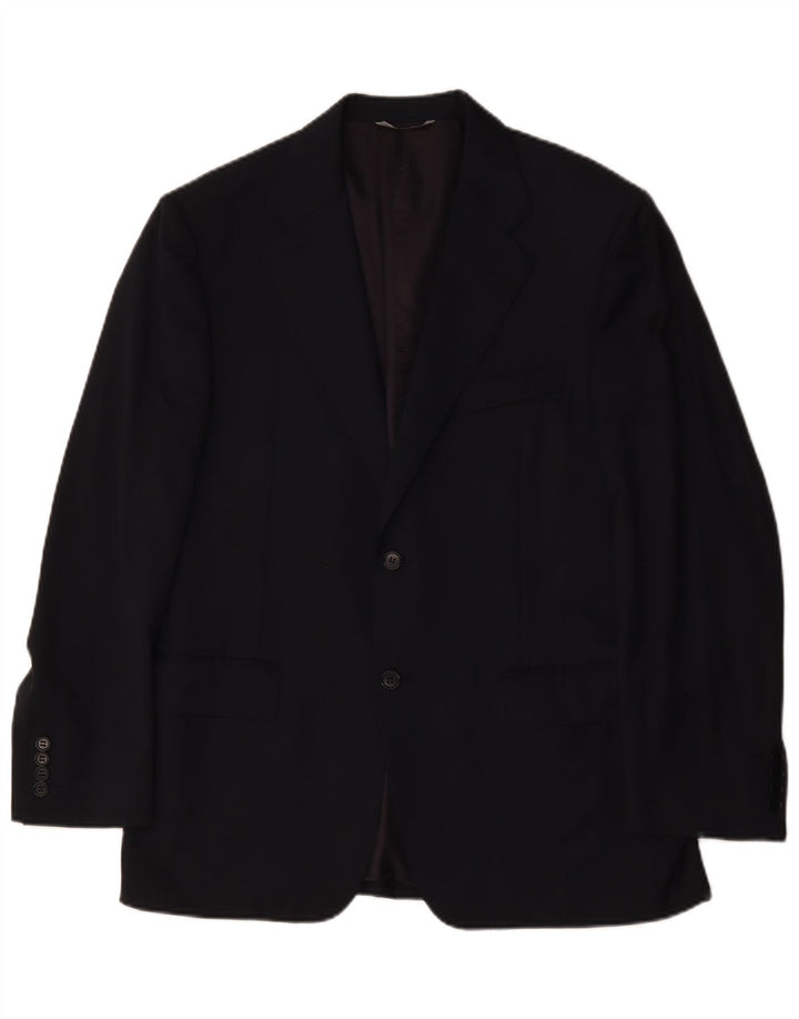 Canali Ανδρικό τζάκετ Blazer 2 κουμπιών IT 50 Large Navy Blue Wool