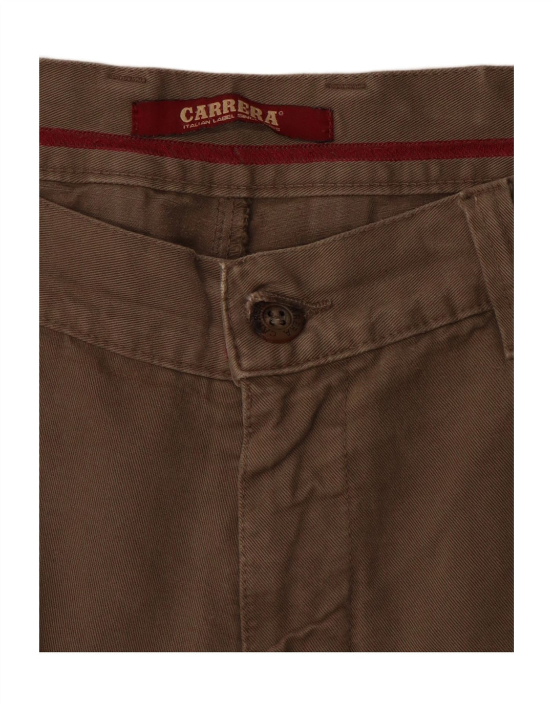 Ανδρικό ίσιο παντελόνι Chino Carrera W34 L33 Beige