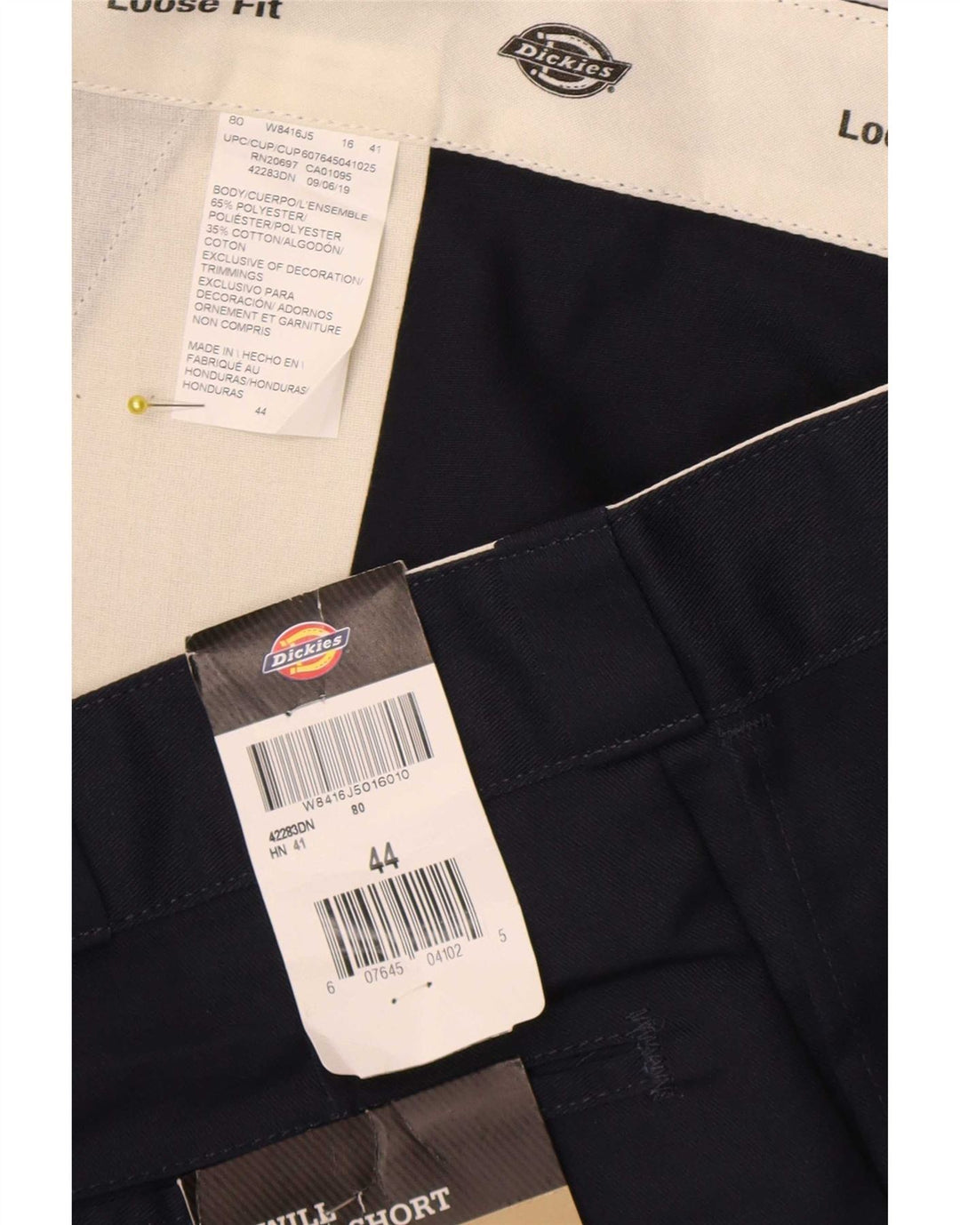 Ανδρικό σορτς Cargo Dickies W44 2XL Navy Blue Polyester